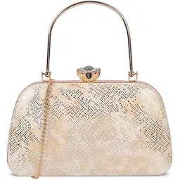 mochi Women's Fashionable Faux Leather Party Clutch-picture-10