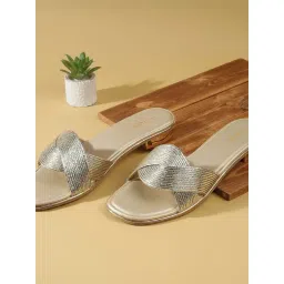 Mochi Women's Gold Slides-picture-27