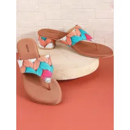 Mochi Women's Multicolor Thong Sandals-picture-41