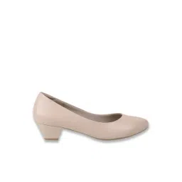 Mochi Women's Nude Casual Pumps-picture-29