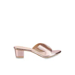 Mochi Women's Rose Gold Casual Sandals-picture-39