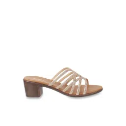 Mochi Women's Rose Gold Casual Sandals-picture-38