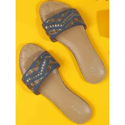 Mochi Women's Slide Casual Sandals-picture-29