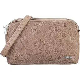 mochi Womens Synthetic Brown Zip Top Sling (One Size)-picture-10