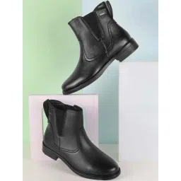 Mochi Women's Tan Chelsea Boots-picture-11