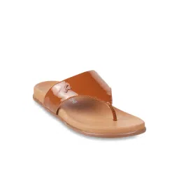 Mochi Women's Tan Thong Sandals-picture-41
