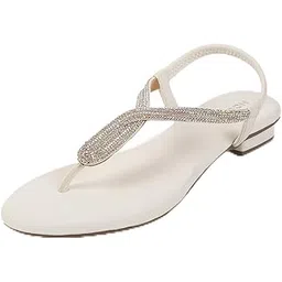 mochi Women'sBack Strap closure Casual - Sandals with Flat sole-picture-22