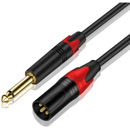 mocking bird Mic Cable| 6.35mm (1/4 Inch) TS to XLR Cable Male to Male Cable For Sound Mixer Straight XLR Patch Cable-picture-20