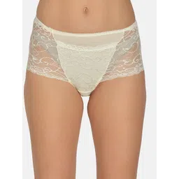 mod & shy Women Off-White Self-Design Lace Hipster Briefs-picture-17