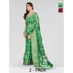 Moda Rapido Bandhani Zari Saree-picture-10