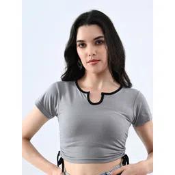 Moda Rapido Cotton Crop Top-picture-20