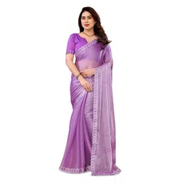 Moda Rapido Embellished Beads and Stones Tissue Designer Saree-picture-13