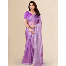 Moda Rapido Embellished Beads And Stones Tissue Stunning Jimmy Choo Saree-image-49