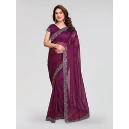 moda rapido Embellished Bollywood Net Saree-picture-10