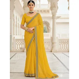 Moda Rapido Embellished Zari Poly Georgette Designer Bandhani Saree-picture-17