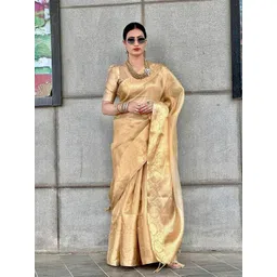 Moda Rapido Embellished Zari Tissue Designer Kanjeevaram Saree-picture-16