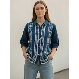 Moda Rapido Embroidered Ethnic Top-picture-19