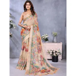 Moda Rapido Floral Chanderi Saree-picture-17