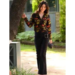 Moda Rapido Floral Print Top-picture-39