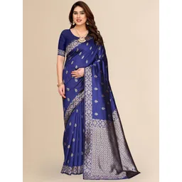 Moda Rapido Floral Woven Design Saree-picture-16