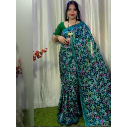 Moda Rapido Geometric Printed Saree-picture-26