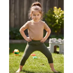 Moda Rapido Girls Ankle Length Leggings-picture-46