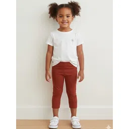 Moda Rapido Girls Ankle Length Leggings-picture-48