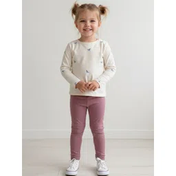 Moda Rapido Girls Ankle Length Leggings-picture-11