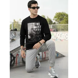 Moda Rapido Graphic Printed Round Neck Regular Fit Sweatshirt-picture-28