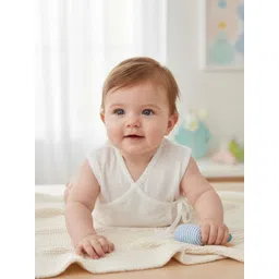 Moda Rapido Infant Boys Pure Cotton Jhabla Vests-picture-13
