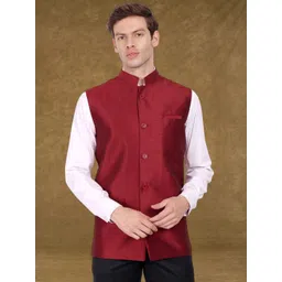 Moda Rapido Mandarin Collar Nehru Jacket-picture-26