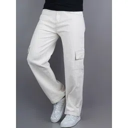 Moda Rapido Men Classic Mid-Rise Baggy Stretchable Cargo Styles Jeans-picture-10