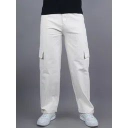 Moda Rapido Men Classic Mid-Rise Stretchable Baggy Jeans-picture-18