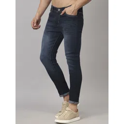 Moda Rapido Men Classic Relaxed Fit Low Distress Light Fade Jeans-picture-33