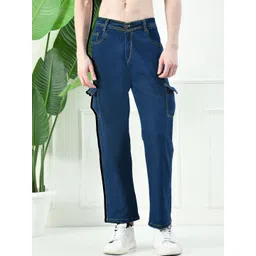 Moda Rapido Men Classic Relaxed Fit Mid-Rise Stretchable Jeans-picture-15