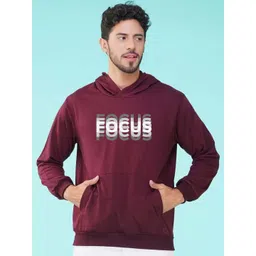 Moda Rapido Men Fleece Printed Hooded Sweatshirt-picture-38