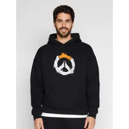 Moda Rapido Men Graphic Printed Hooded Cotton Pullover Sweatshirt-image-23