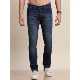 Moda Rapido Men Light Fade Skinny Fit Smart Stretchable Jeans-picture-10