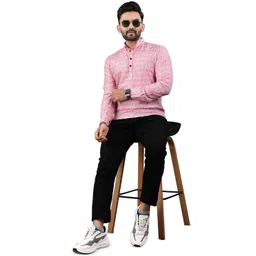 Moda Rapido Men Printed Cotton Handloom Kurta-picture-18