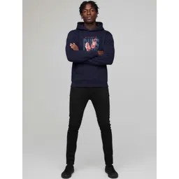 Moda Rapido Men Printed Hooded Sweatshirt-picture-31