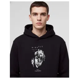 Moda Rapido Men Printed Hooded Sweatshirt-picture-26