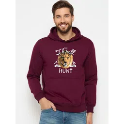 Moda Rapido Men Printed Hooded Sweatshirt-picture-22