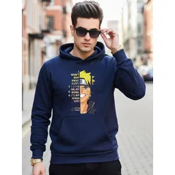 Moda Rapido Men Printed Hooded Sweatshirt-picture-13