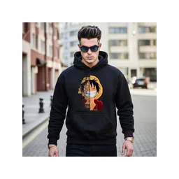 Moda Rapido Men Printed Hooded Sweatshirt-image-7