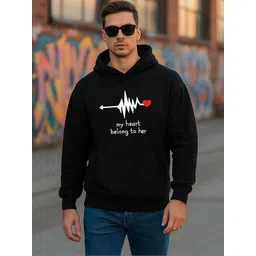 Moda Rapido Men Printed Hooded Sweatshirt-picture-39