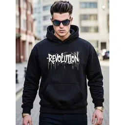 Moda Rapido Men Printed Hooded Sweatshirt-picture-19
