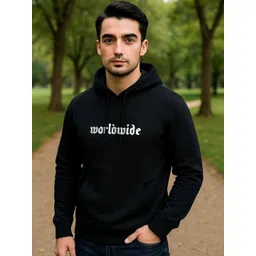 Moda Rapido Men Printed Hooded Sweatshirt-image-35