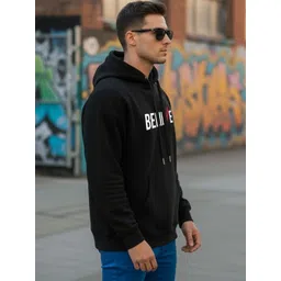 Moda Rapido Men Printed Hooded Sweatshirt image 5