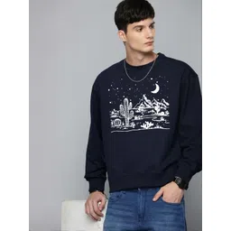 Moda Rapido Men Printed Oversized Sweatshirt-picture-26