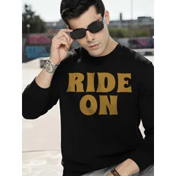 Moda Rapido Men Printed Round Neck Regular Fit long sleeves Pullover Sweatshirt-picture-14